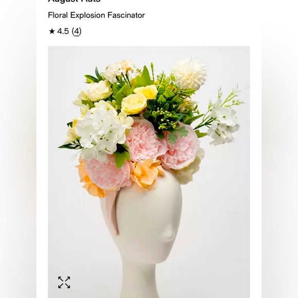 August Hats
Floral Explosion Fascinator - Picture 1 of 2